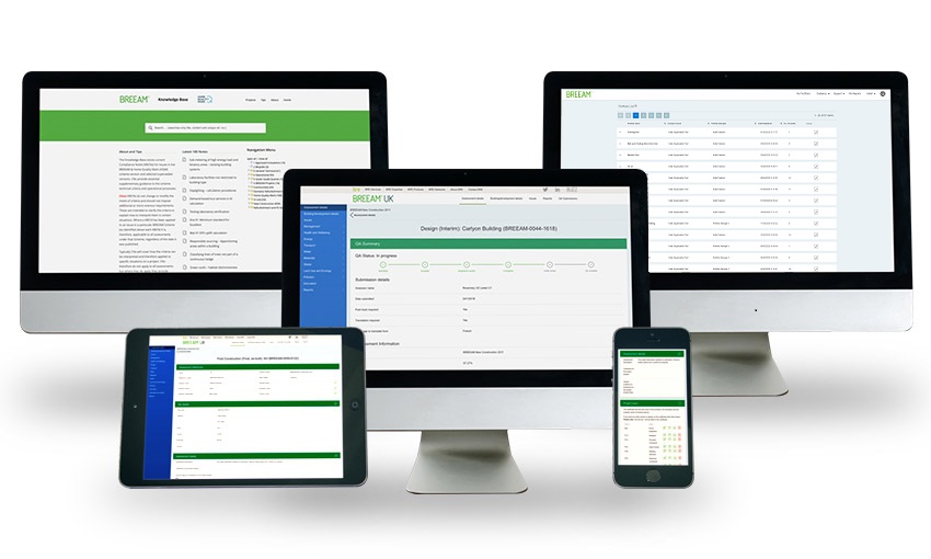 BREEAM Digital platforms and tools